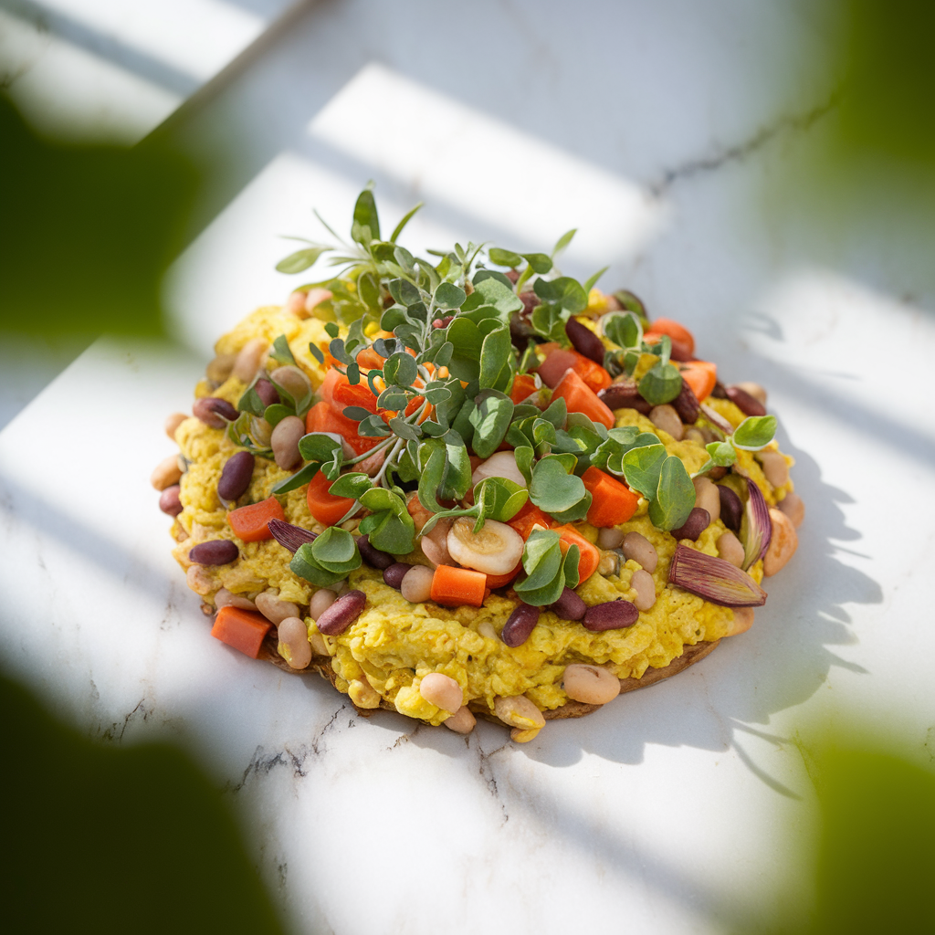 Tofu-Free Mung Bean Scramble