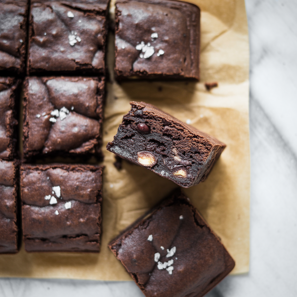 Black Bean Protein Brownies