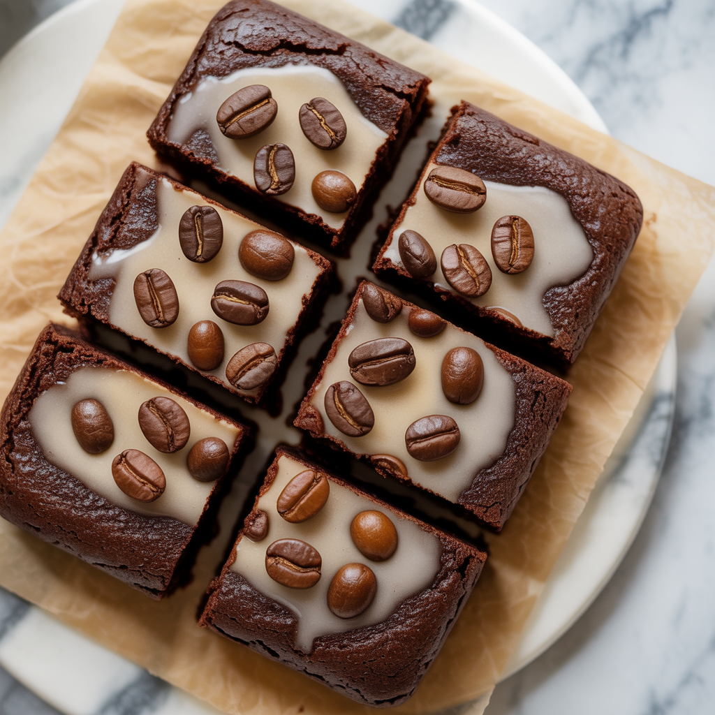 Espresso Protein Brownies