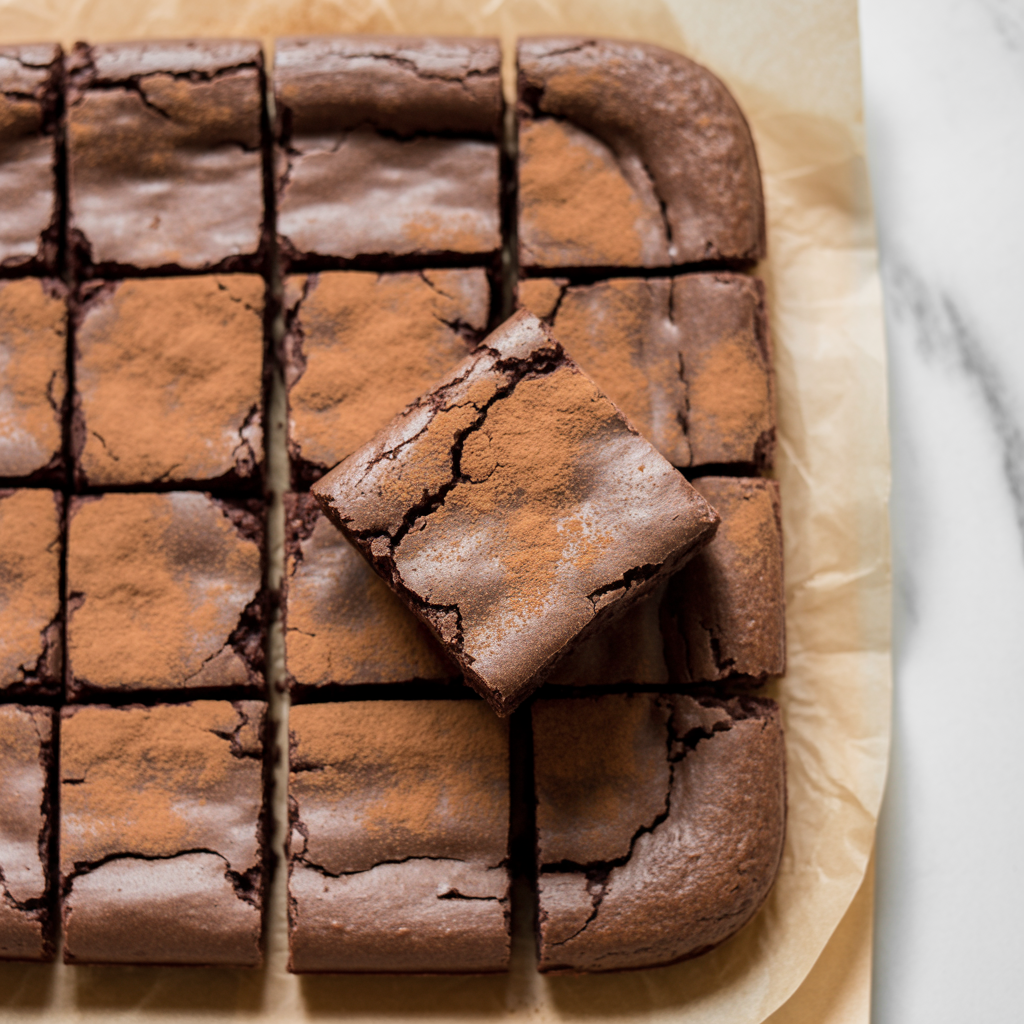 Gluten-Free Black Bean Protein Brownies