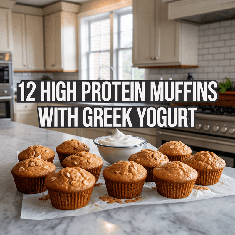 High Protein Muffins With Greek Yogurt