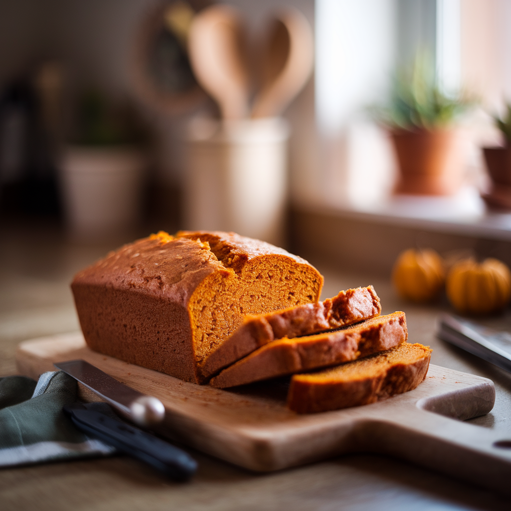 High Protein Pumpkin Bread