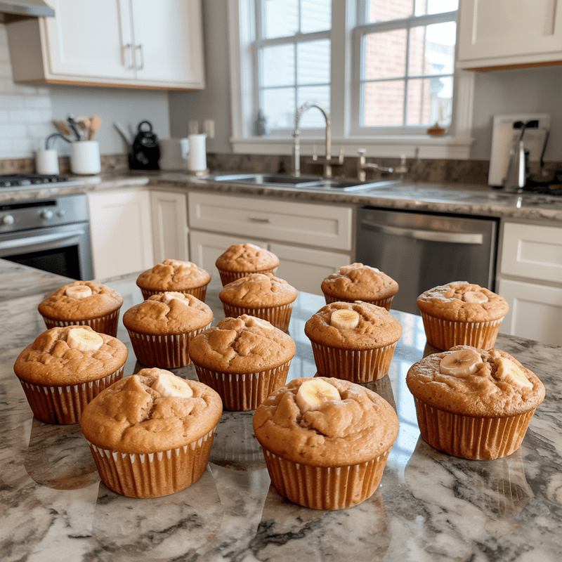 Protein Banana Muffins