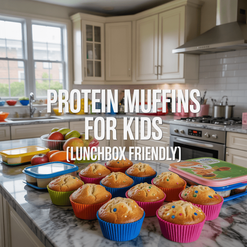 Protein Muffins For Kids